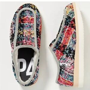 Anthropologie $300 P448 Bubble Slip On Sneakers Sz 39